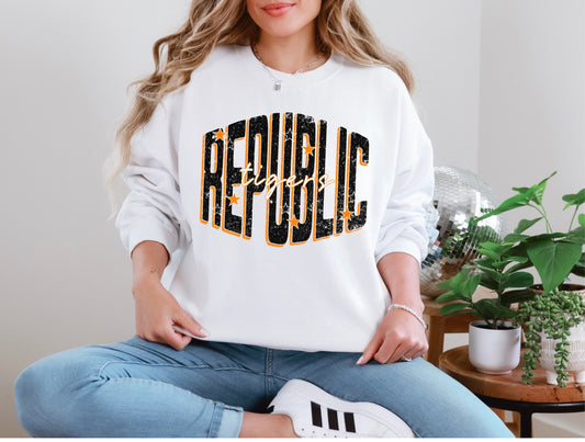 Republic Tigers - Lg w/stars