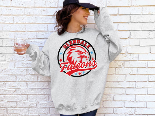 Glendale Round Star Mascot