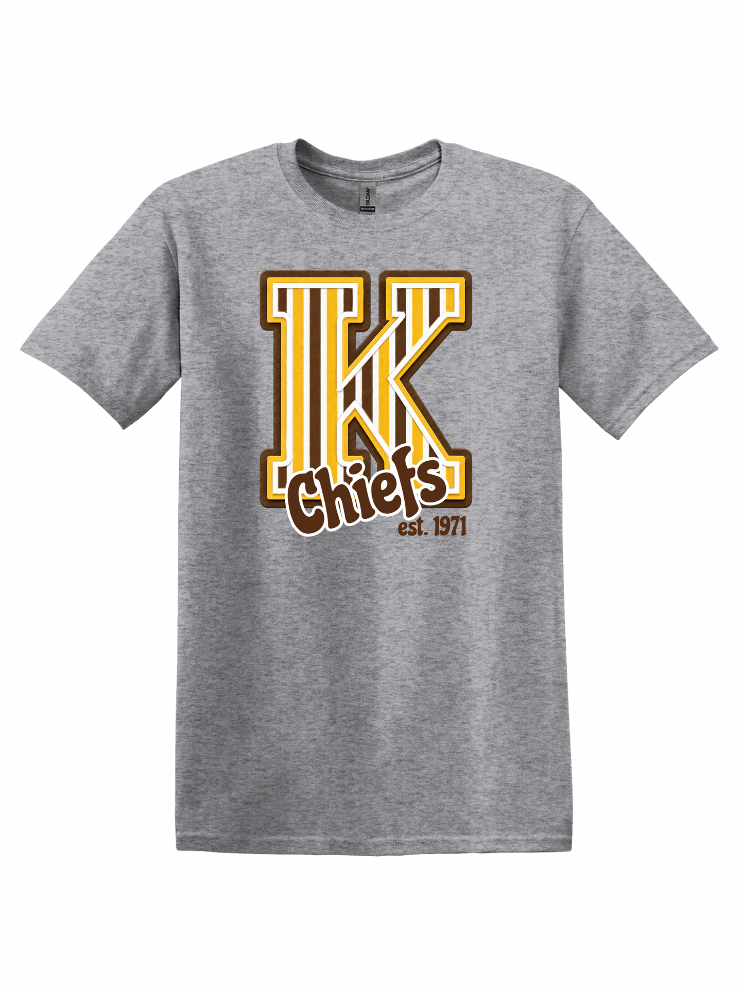 Big K Chiefs Stripe