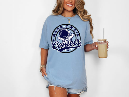 Mark Twain Round Star Mascot