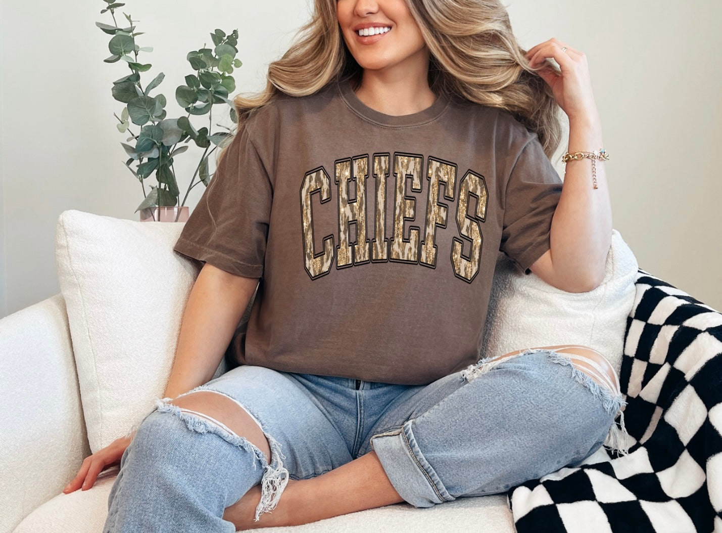 Chiefs -  Gold Fleck Camo