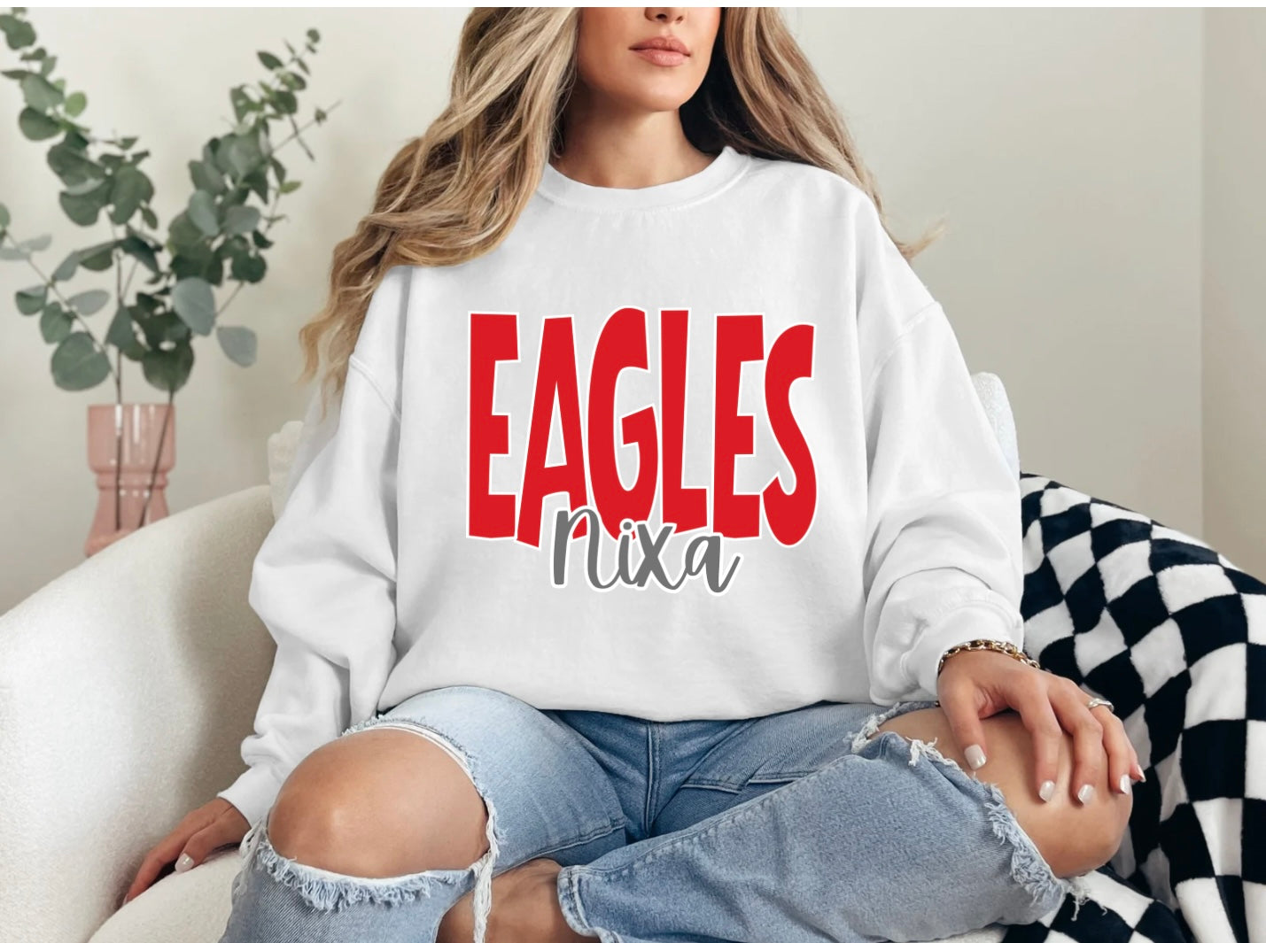Nixa Eagles -Lg Whimsy font