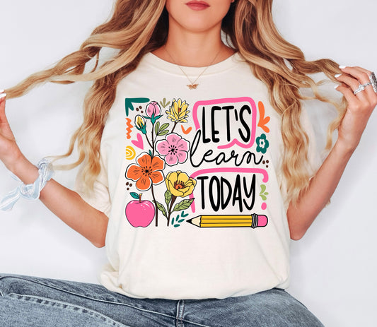 Let's Learn Today Floral