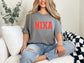 Nixa - Lace scallop/small dot