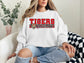Tigers Football - Stripes Red/Black