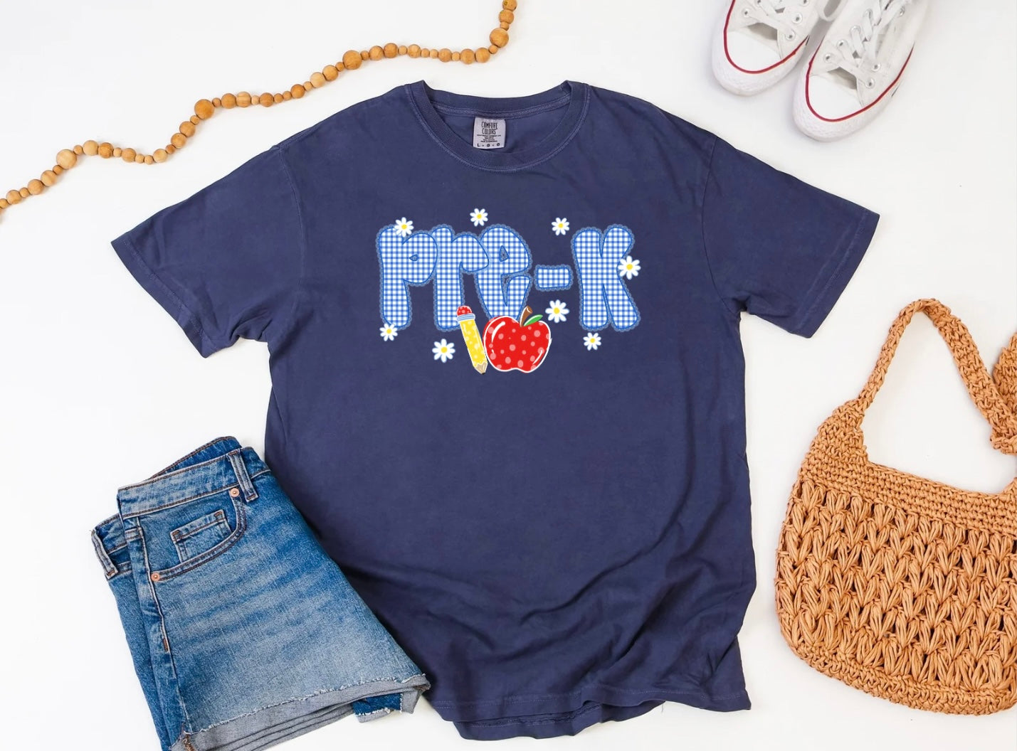 Blue Gingham - Pre K