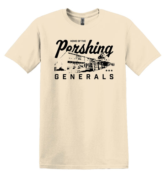 Pershing Building - Adult T-shirt