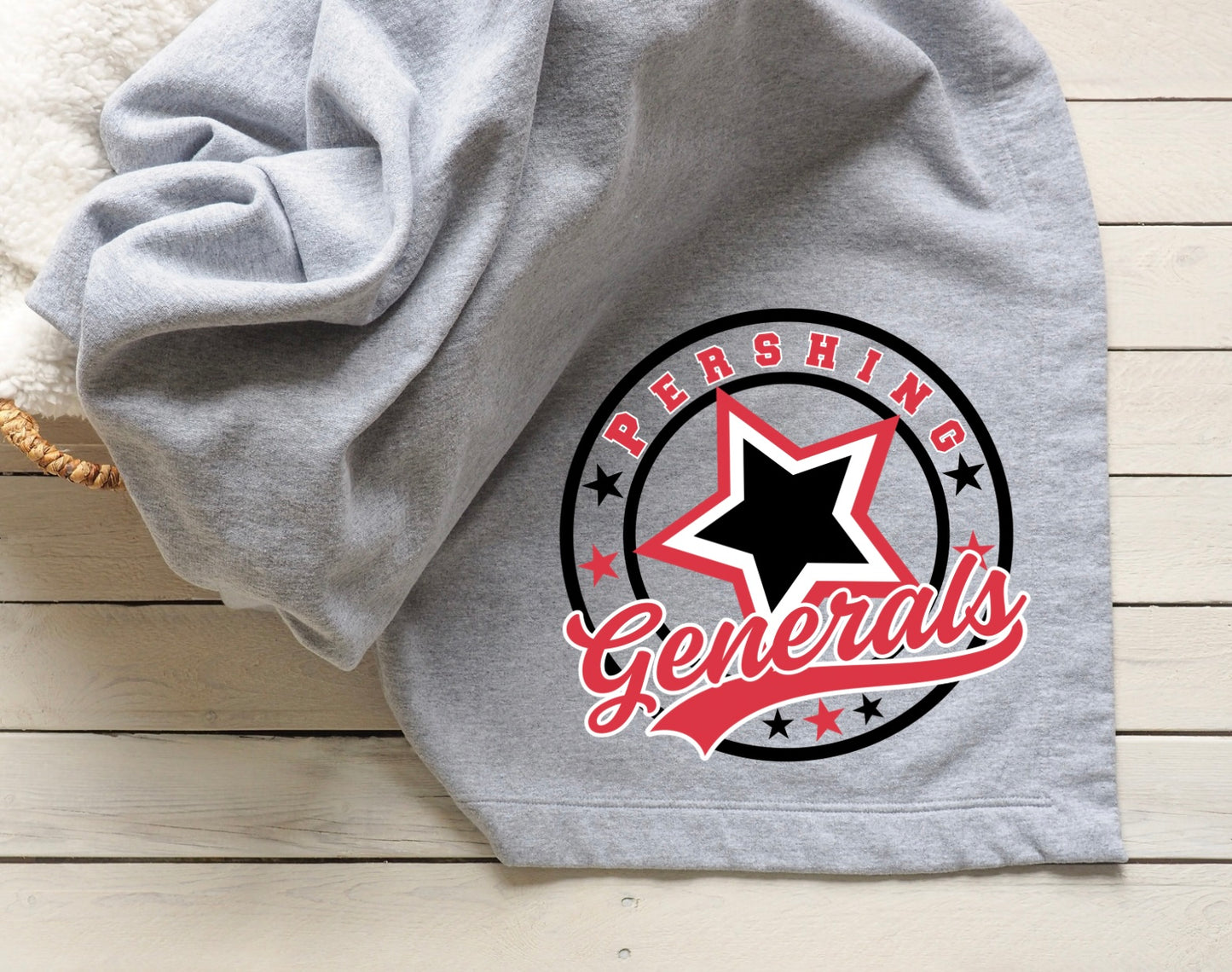 Stadium Blanket - Round Star Mascot