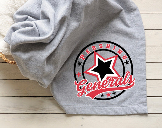 Stadium Blanket - Round Star Mascot