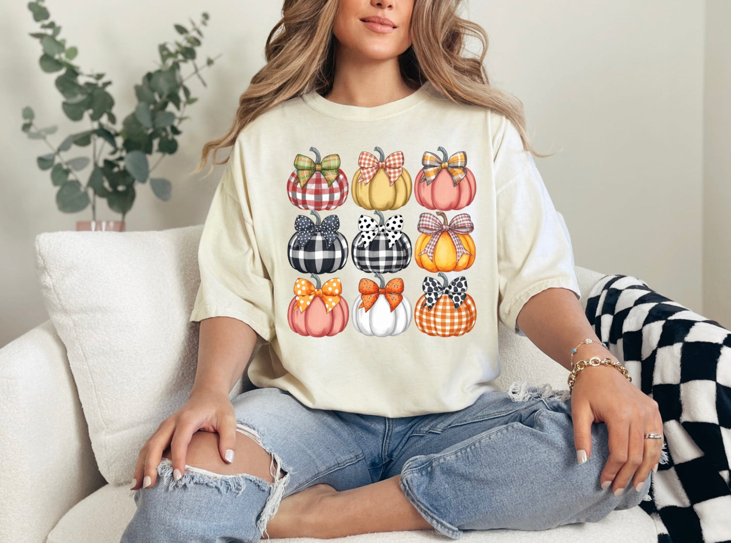 Plaid Pumpkin Collage