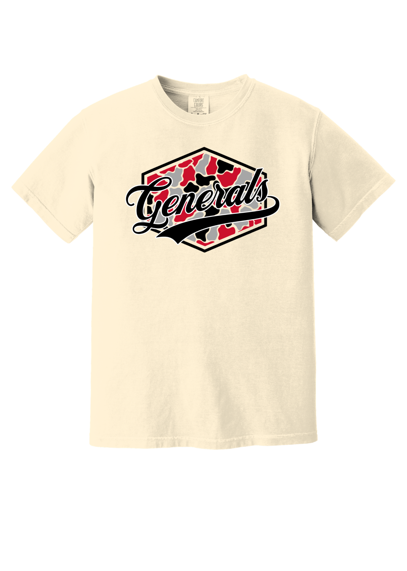 Generals Camo - Adult T-shirt