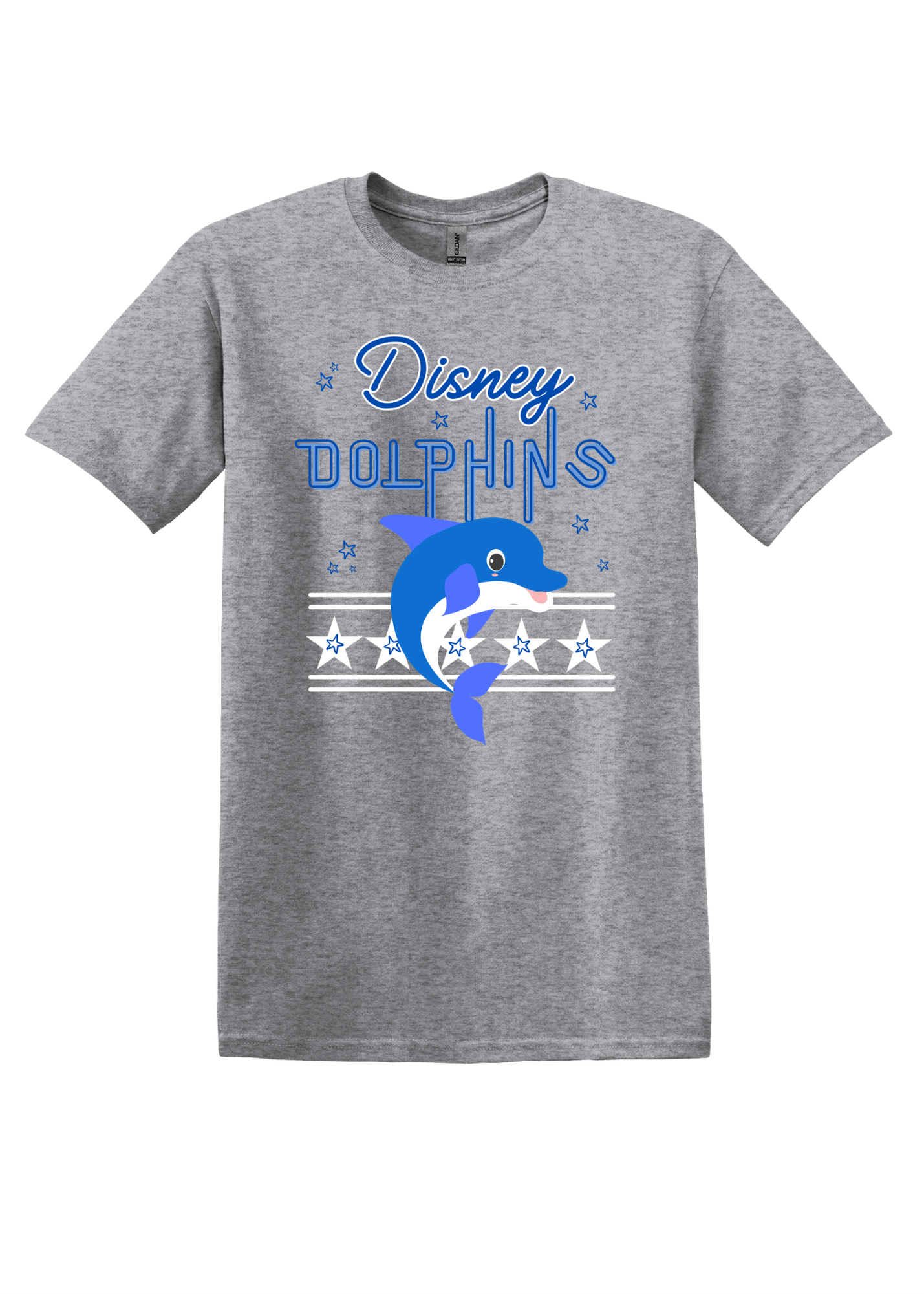 Disney Dolphin Stars - Adult Tee