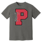 Distressed P - Adult T-shirt
