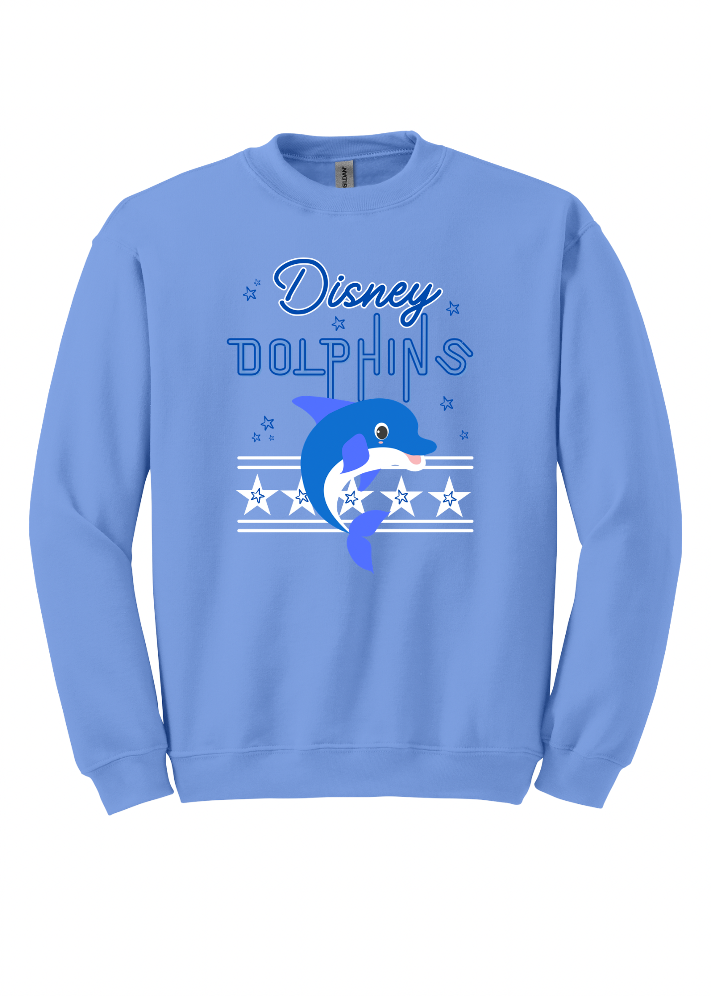 Disney Dolphins Stars - Adult Sweatshirt