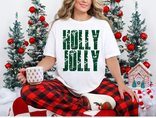 Holly Jolly - Distressed