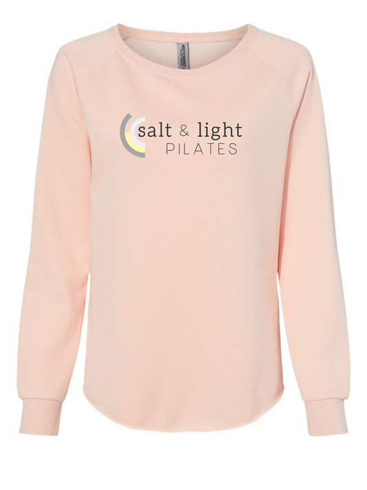 Independent Rounded Hem Sweatshirt - Blush