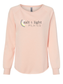 Independent Rounded Hem Sweatshirt - Blush