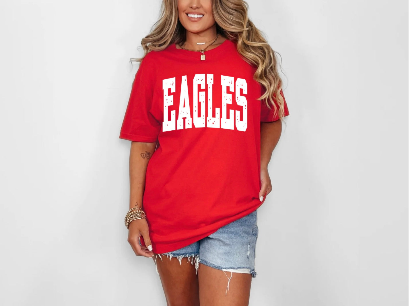 Eagles - Lg White Font