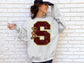 Distressed Big  S- Owls
