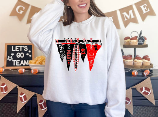 Branson Pirates Pennant Collage