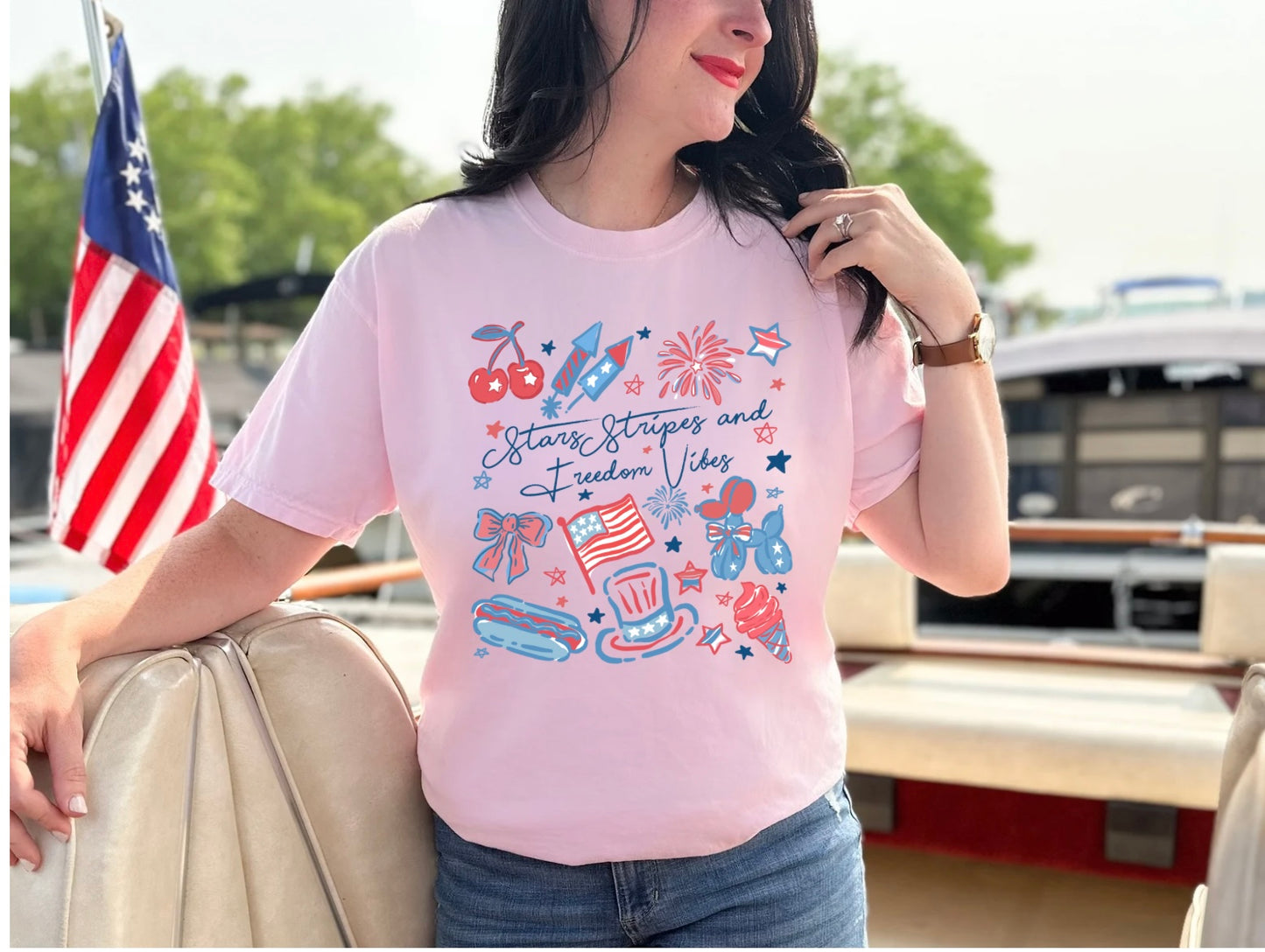 Stars Stripes and Freedom Vibes
