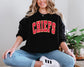 Chiefs - Red/White/Gold Dot distressed