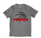 Pershing Basketball- Adult T-shirt