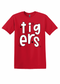 Tigers - Large White Font