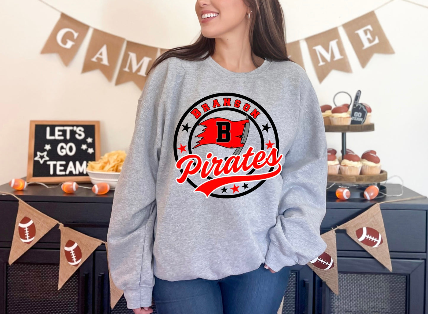 Branson Round Mascot