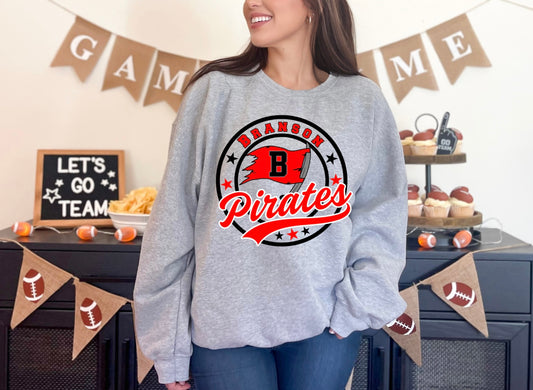 Branson Round Mascot