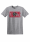 Pershing Generals - Red Font - Adult T-shirt