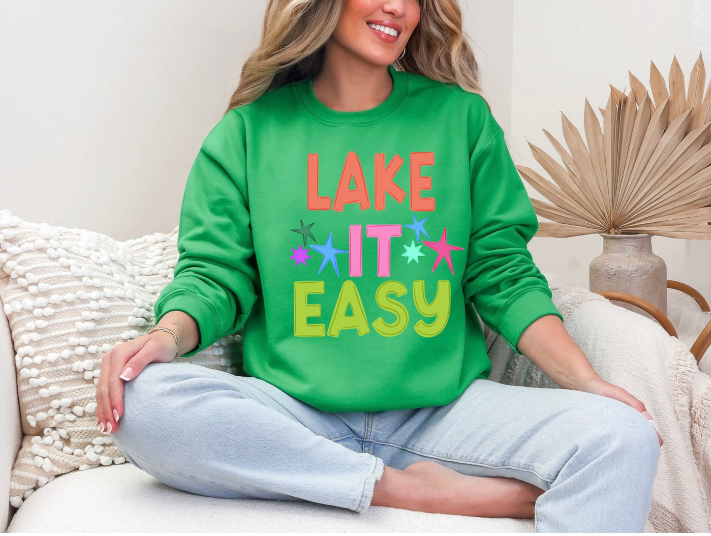 Lake It Easy w/stars