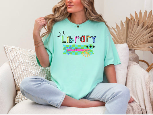 Library Colorful Burst