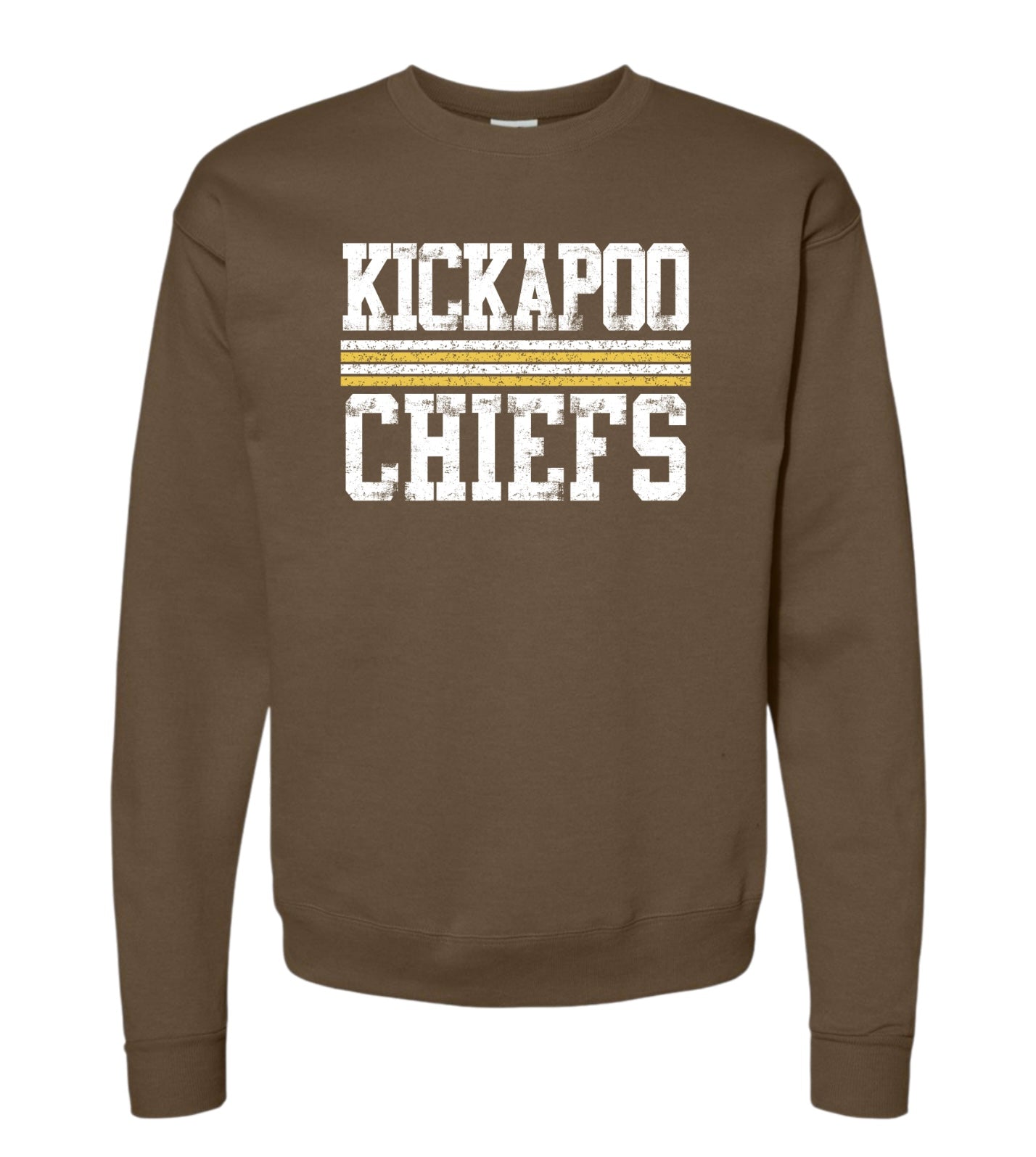 Kickapoo Chiefs - distressed stripes