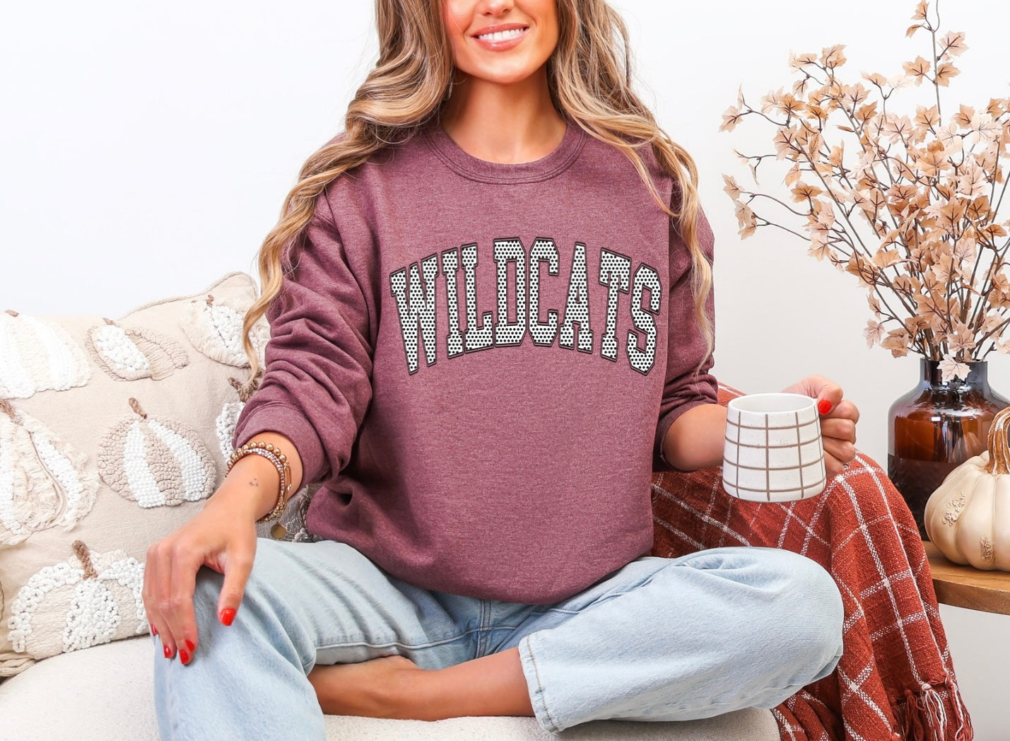 Wildcats - Tiny Dot - Black