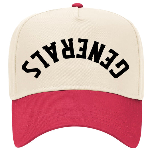 Upside Down Generals Hat