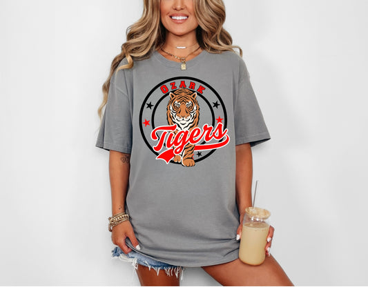 Ozark Round Star Mascot