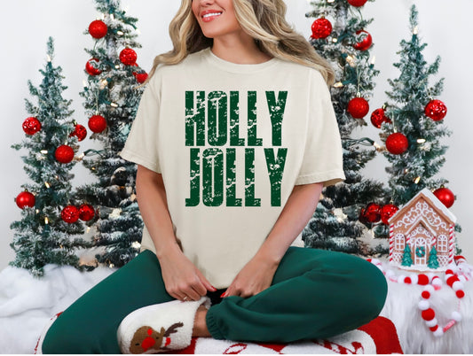 Holly Jolly - Distressed