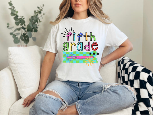 Fifth Grade Colorful Burst