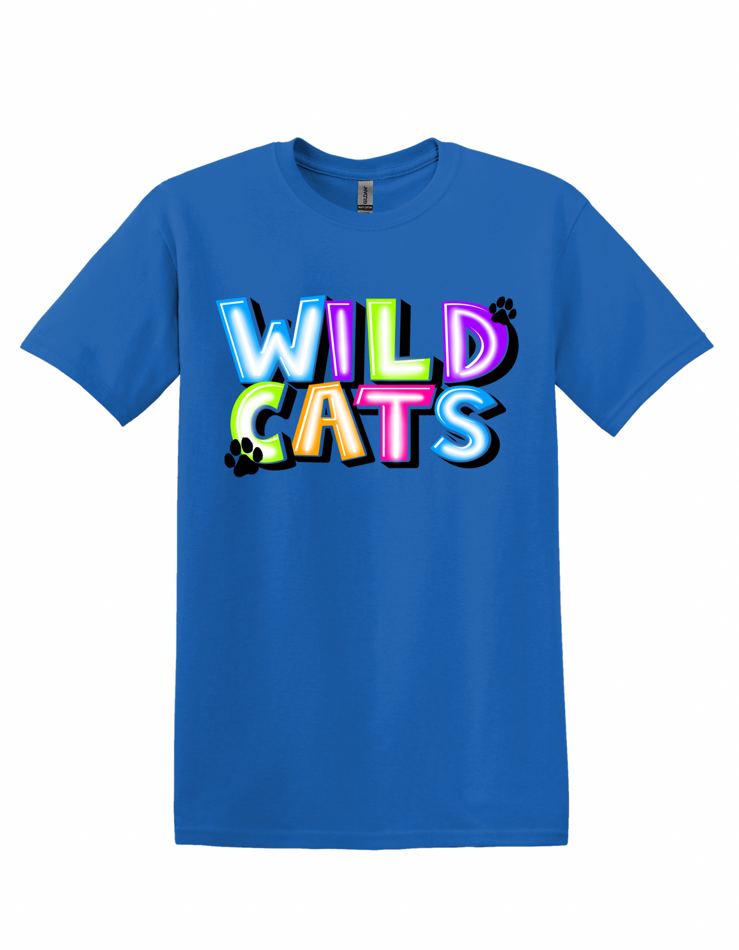Wildcats - Multi Color - YOUTH Tee