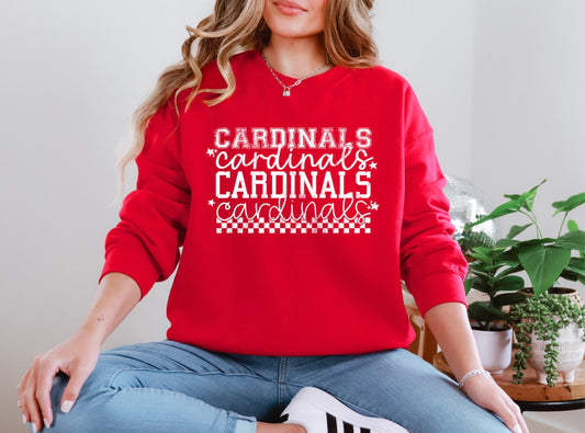 Cardinals Stacked Fonts