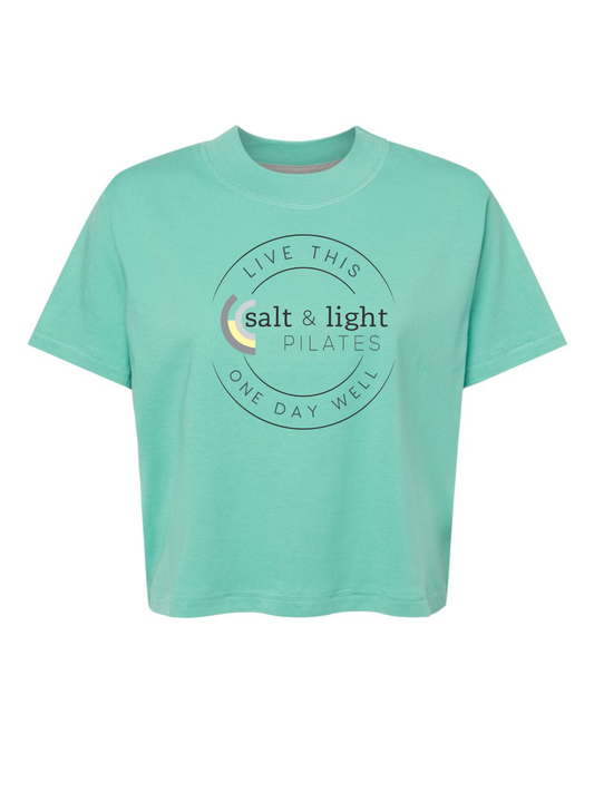 LAT Boxy Tee - Saltwater