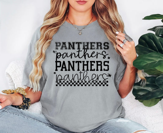 Panthers Stacked Fonts
