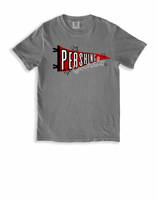Pershing Generals Pennant - Adult T-shirt