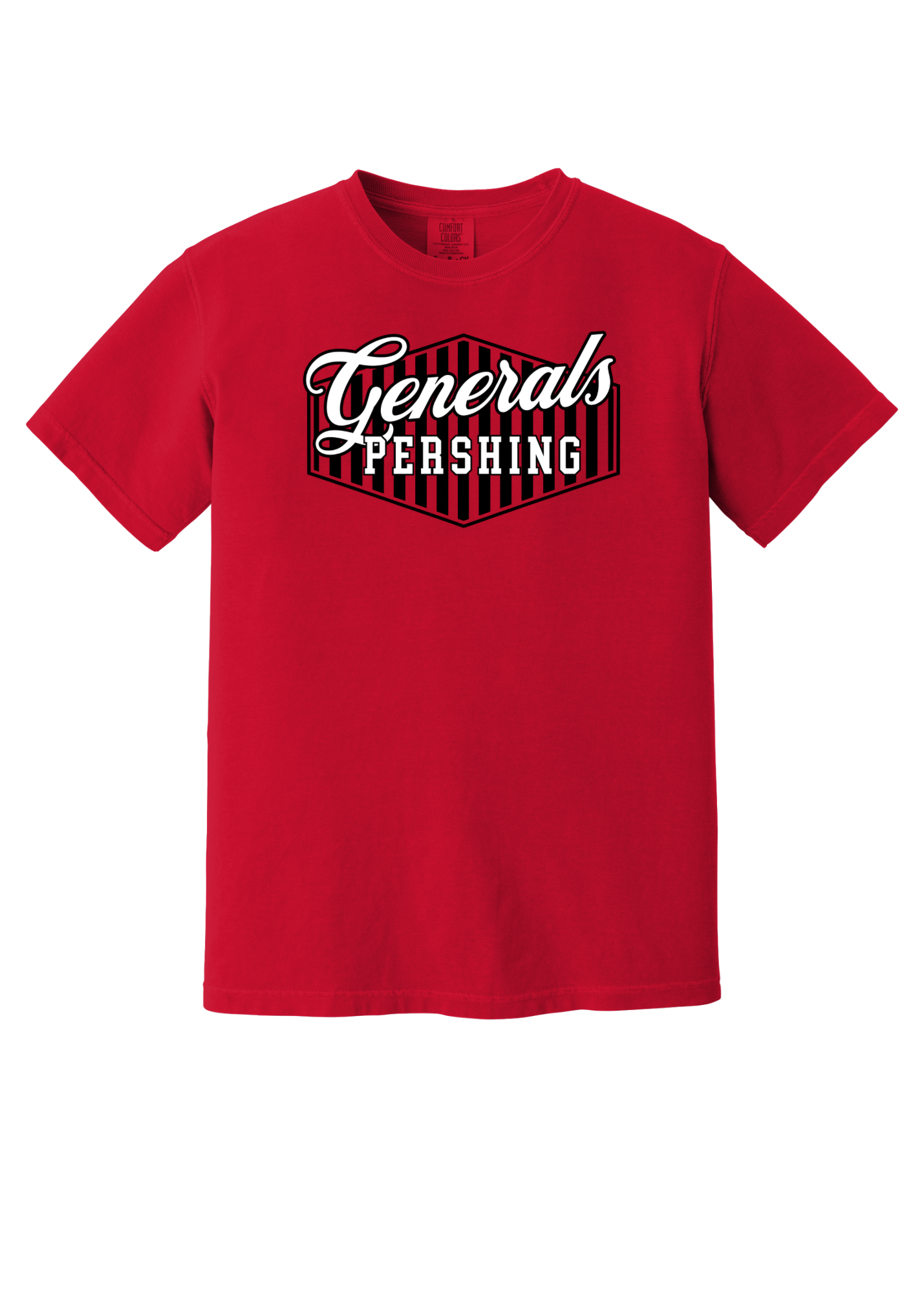 Generals Vertical Stripe- Adult T-shirt