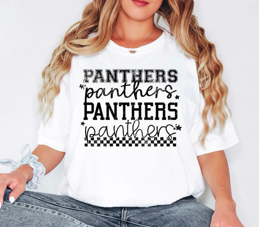 Panthers Stacked Fonts
