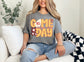 KC Game Day Yellow Polka Dot