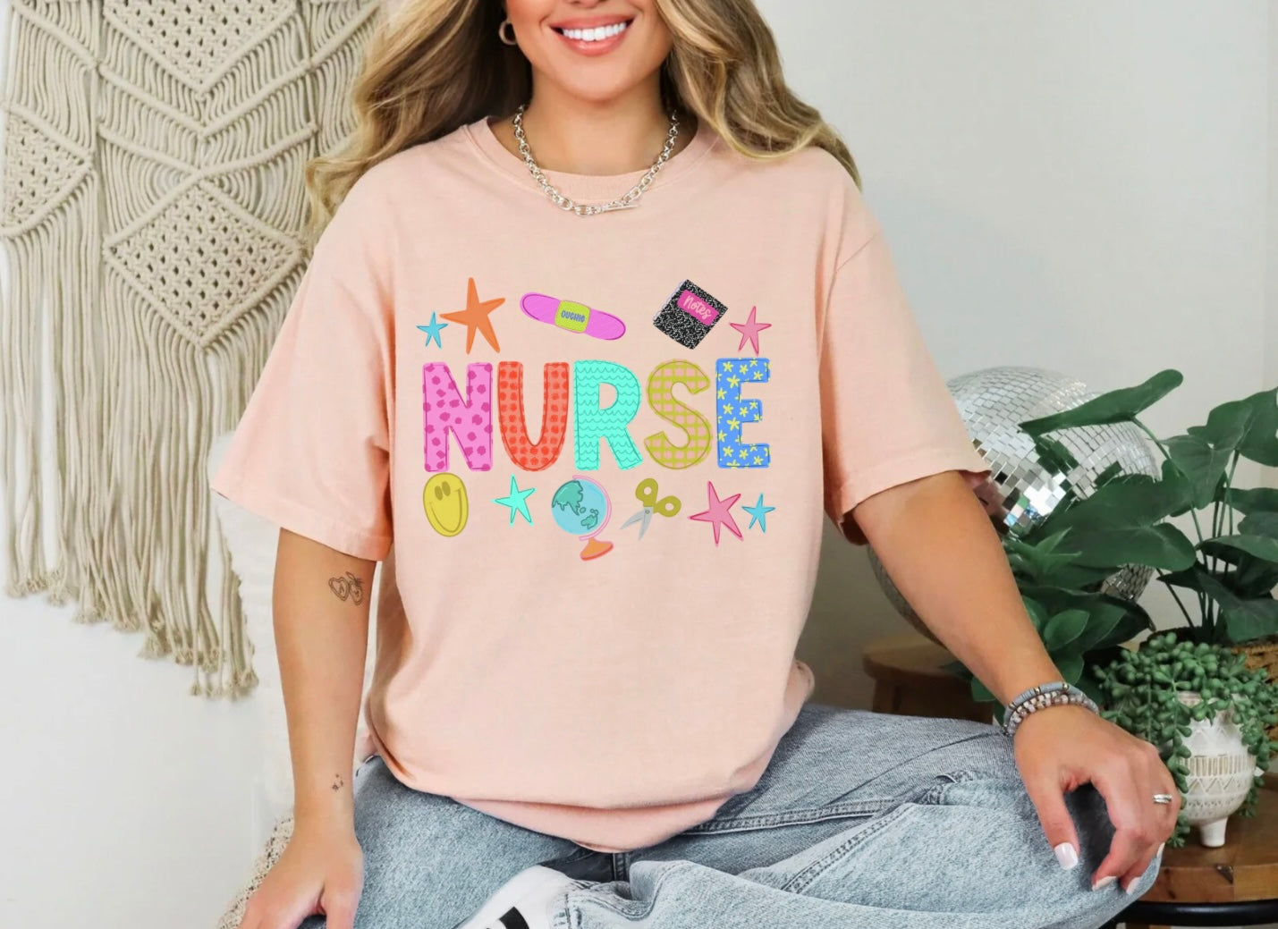 Smiley Doodles - Nurse