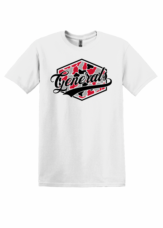 Generals Camo - Adult T-shirt