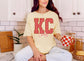 KC - Red/White Lace Dot